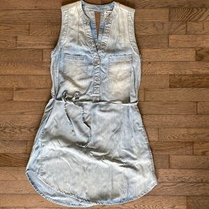 Anthropologie chambray dress